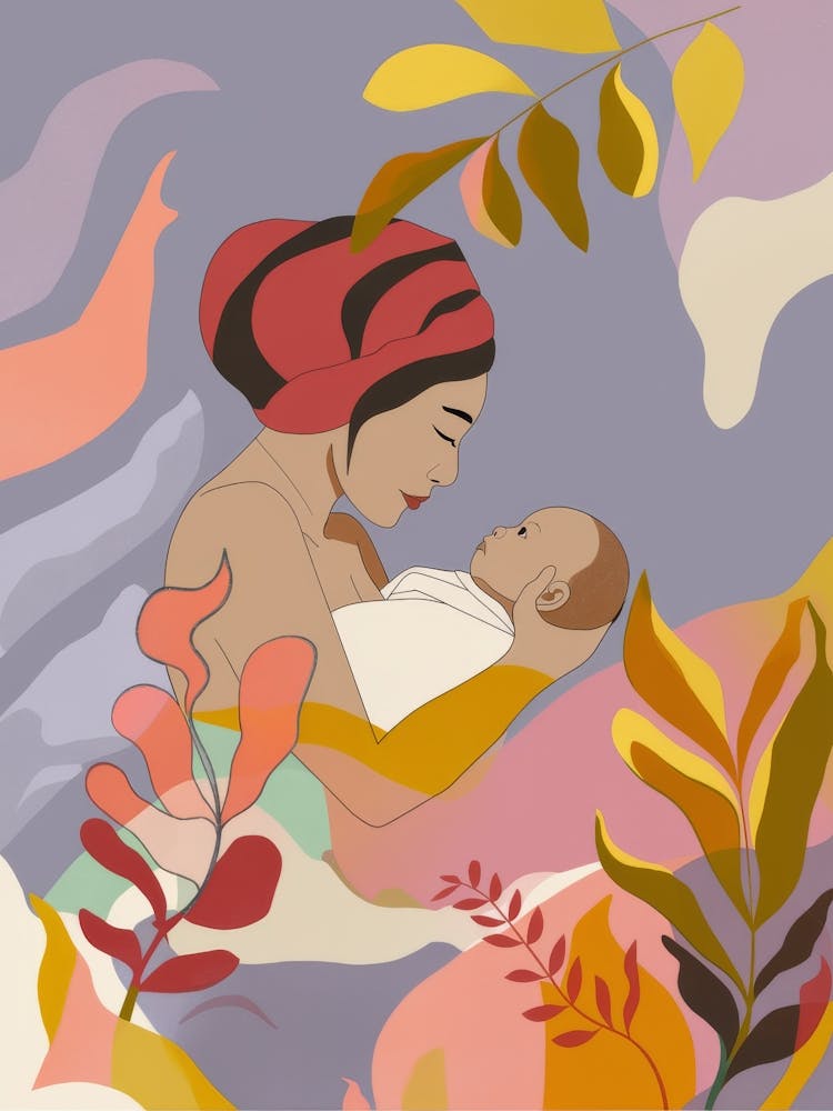 Mother S Warm Embrace