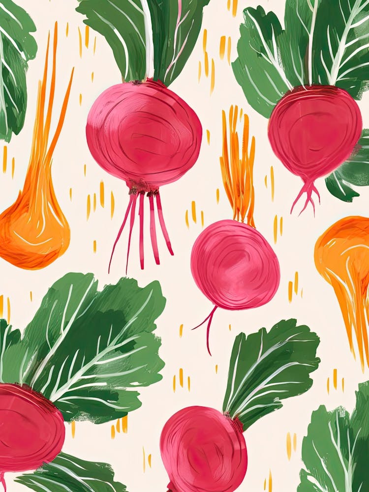 Beets Summer Illustration 4