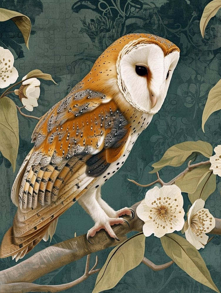 Australian Masked Owl Painting 6