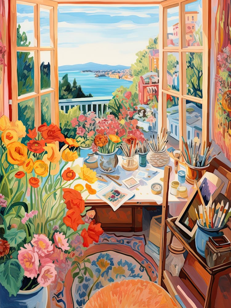 Artist S Workshop With A View