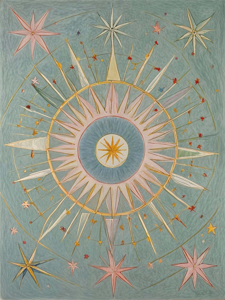 Starry Scribbles no2