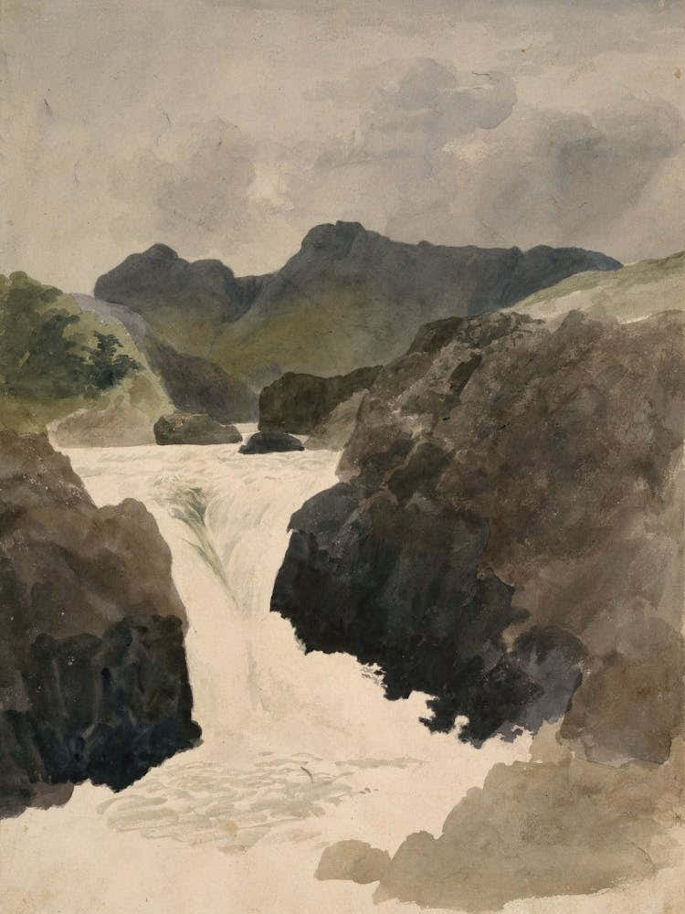 Waterfall In Iceland