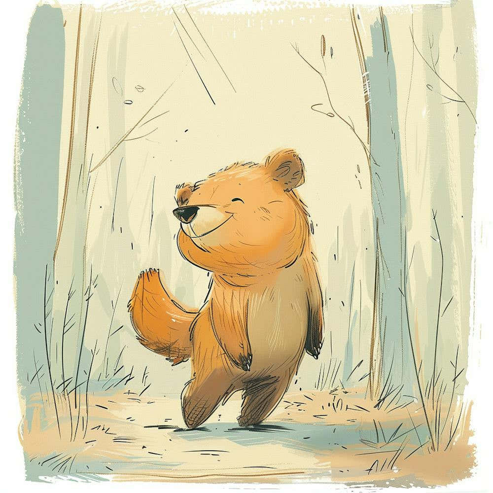 Bear In The Woods
