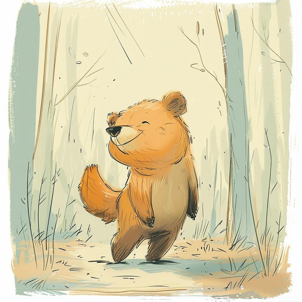 Bear In The Woods