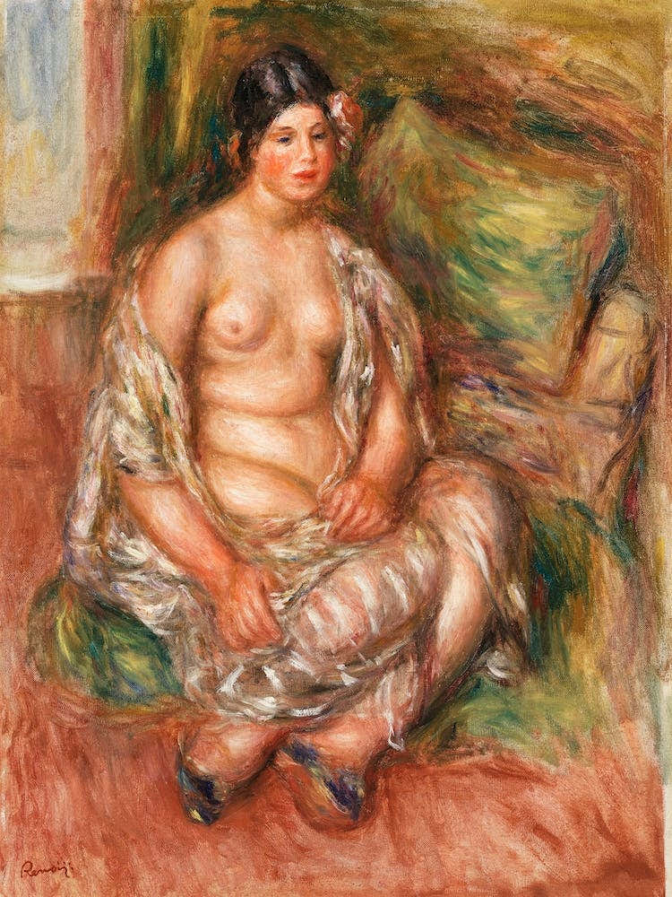 Seated Odalisque (1918), Pierre Auguste Renoir