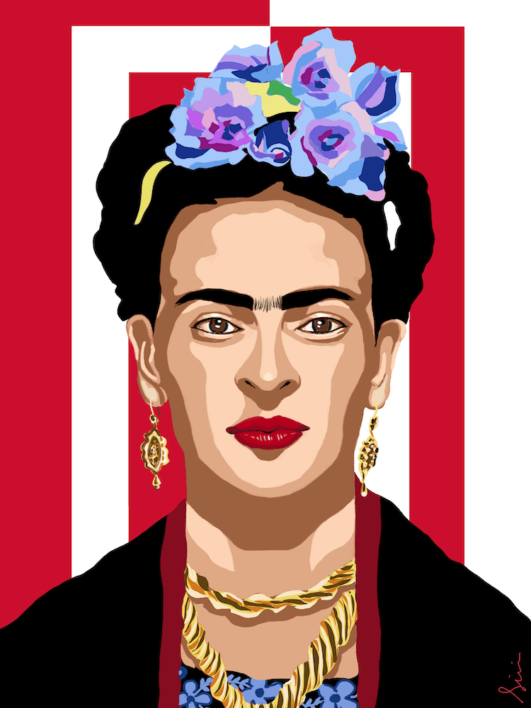 Frida Kahlo Minimal