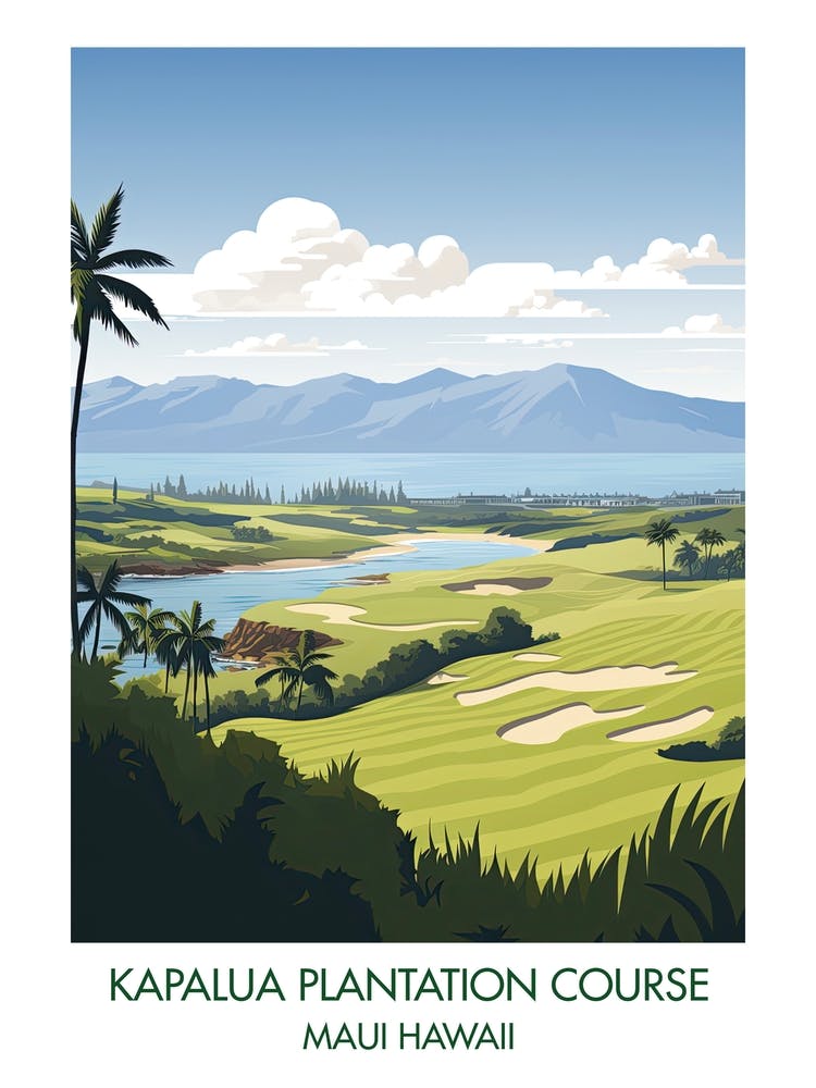 Kapalua Plantation Course   Maui Hawaii