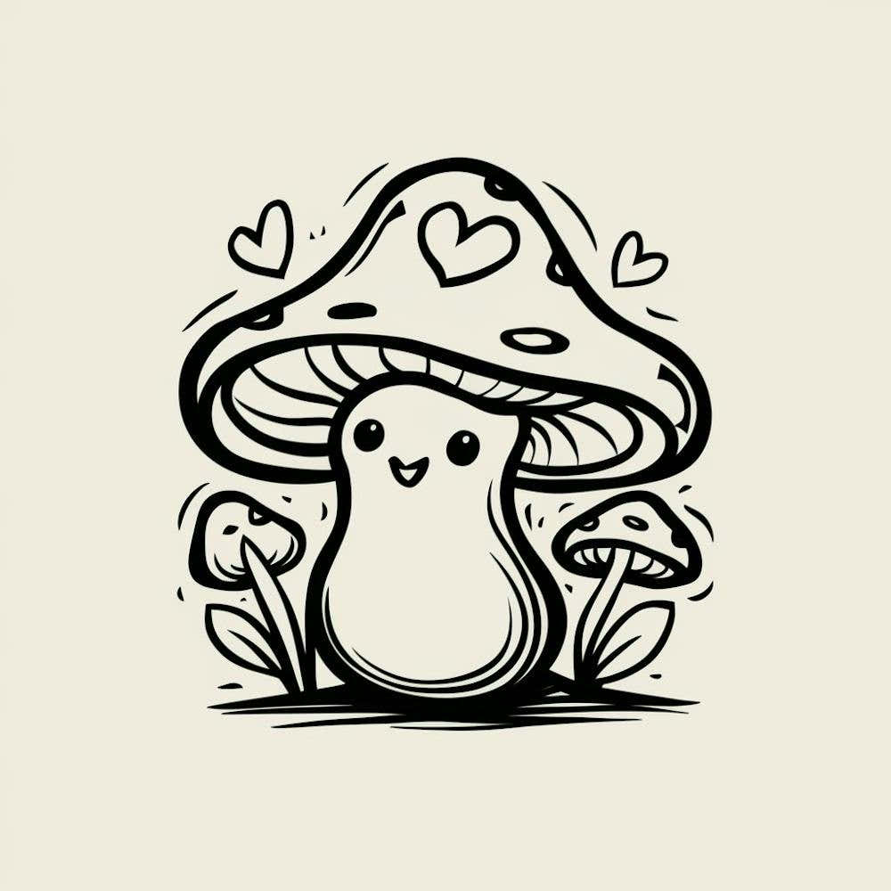 Kawaii Mushroom