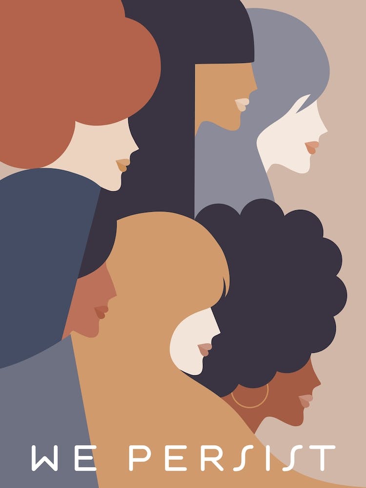 Girl Power We Persist Earthy