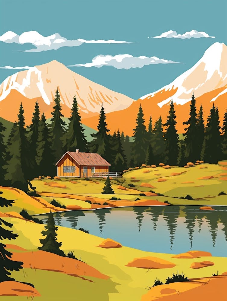 Georgia 1 Travel Illustration