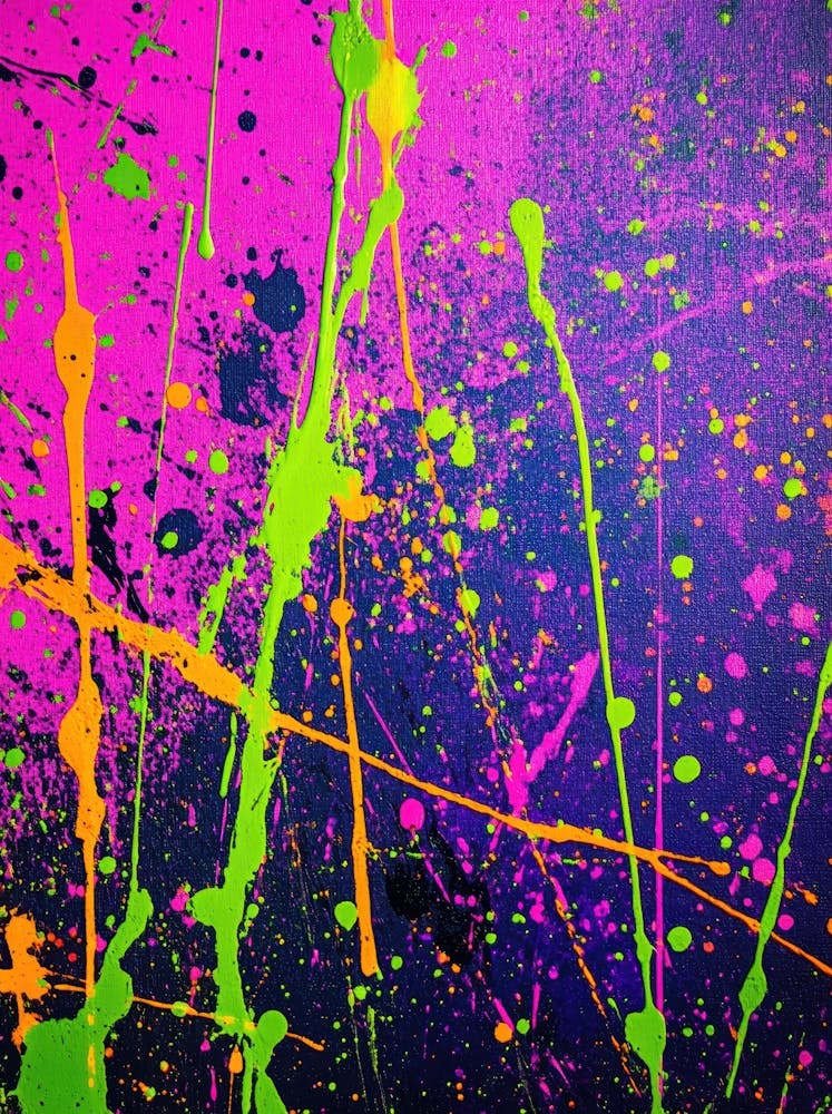 Neon Splatters 3