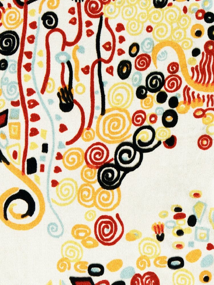 Textile Sample, Gustav Klimt