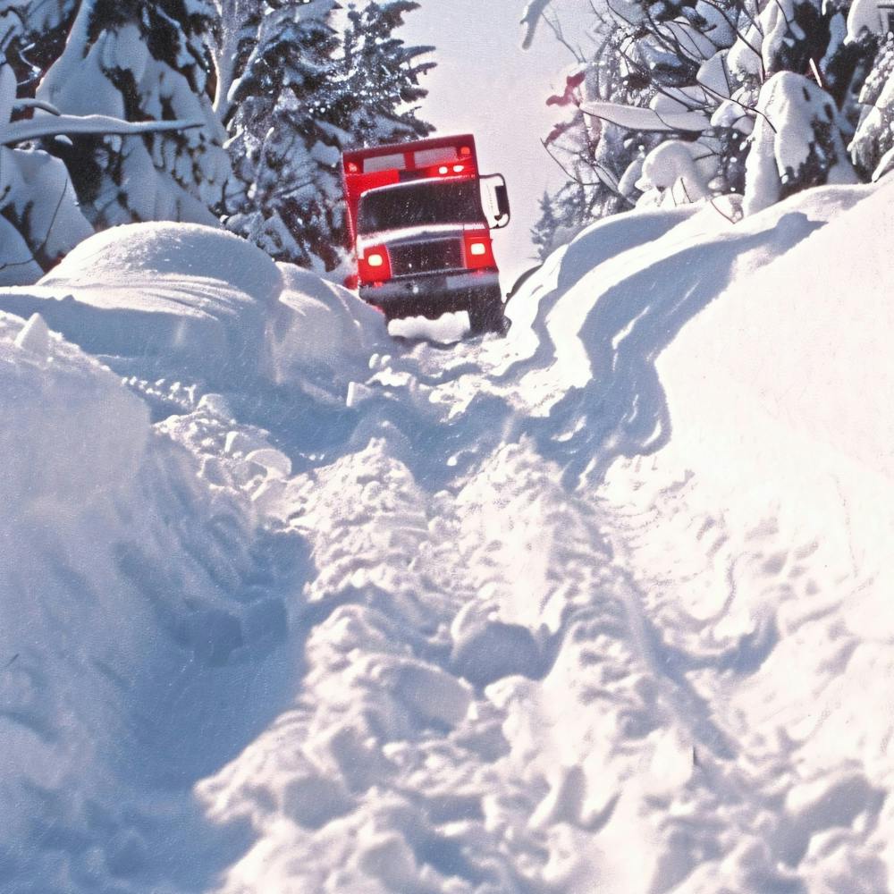 Snowy Road 1