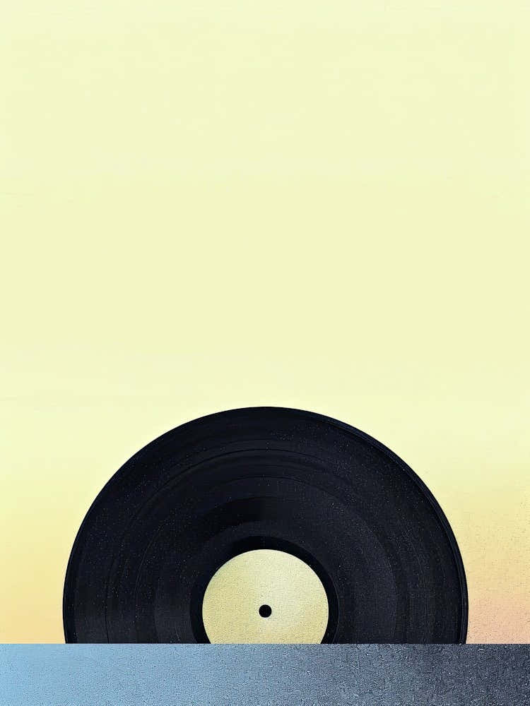 Vinyl Vibes Vinyl Poster