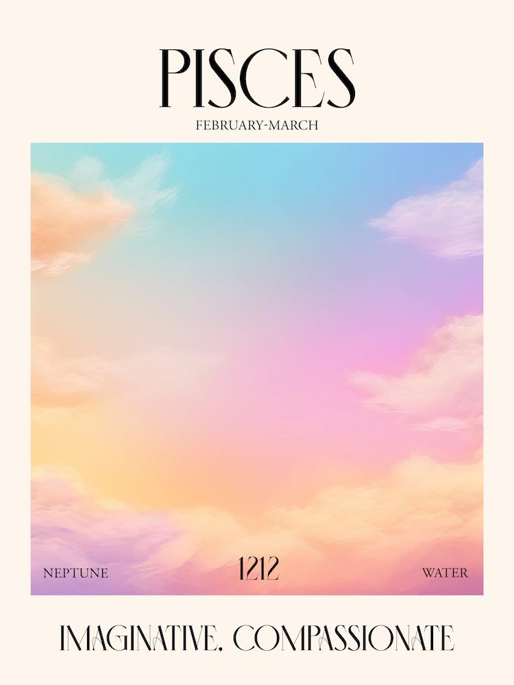 Pisces 1 Zodiac Sign
