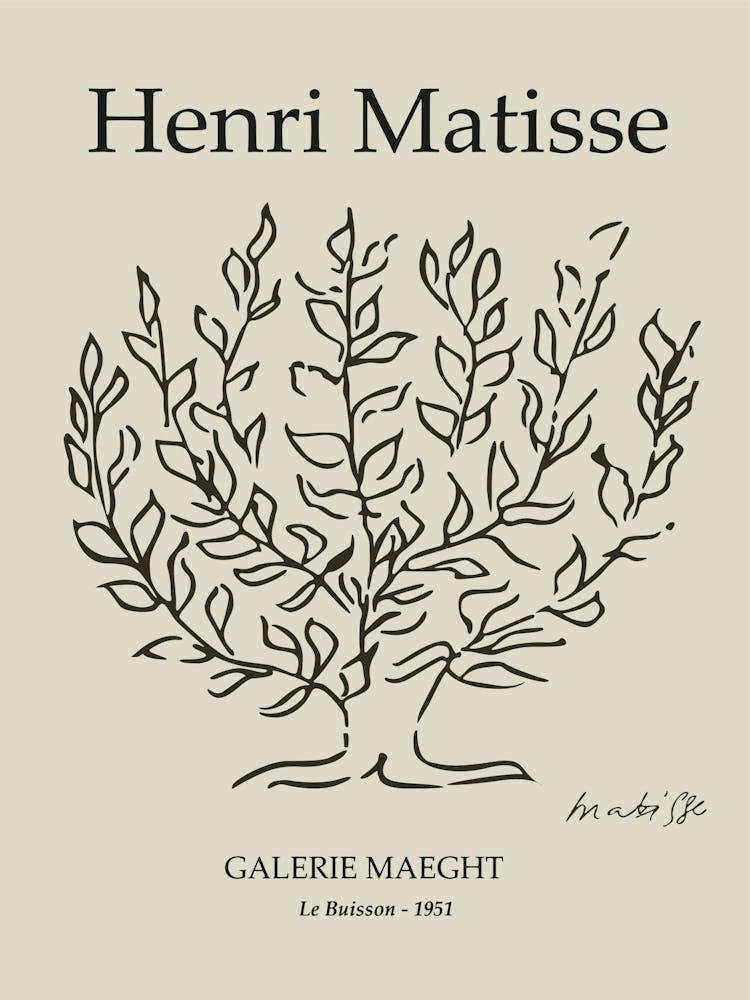 Henri Matisse Tree