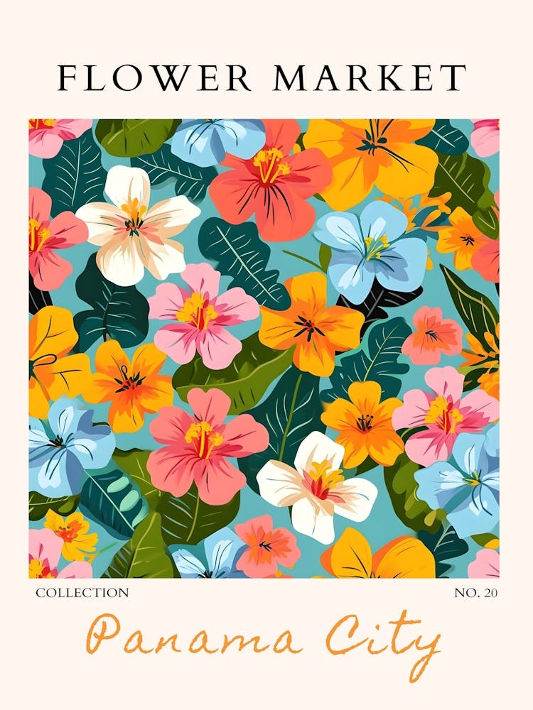 Flower Market Panama City