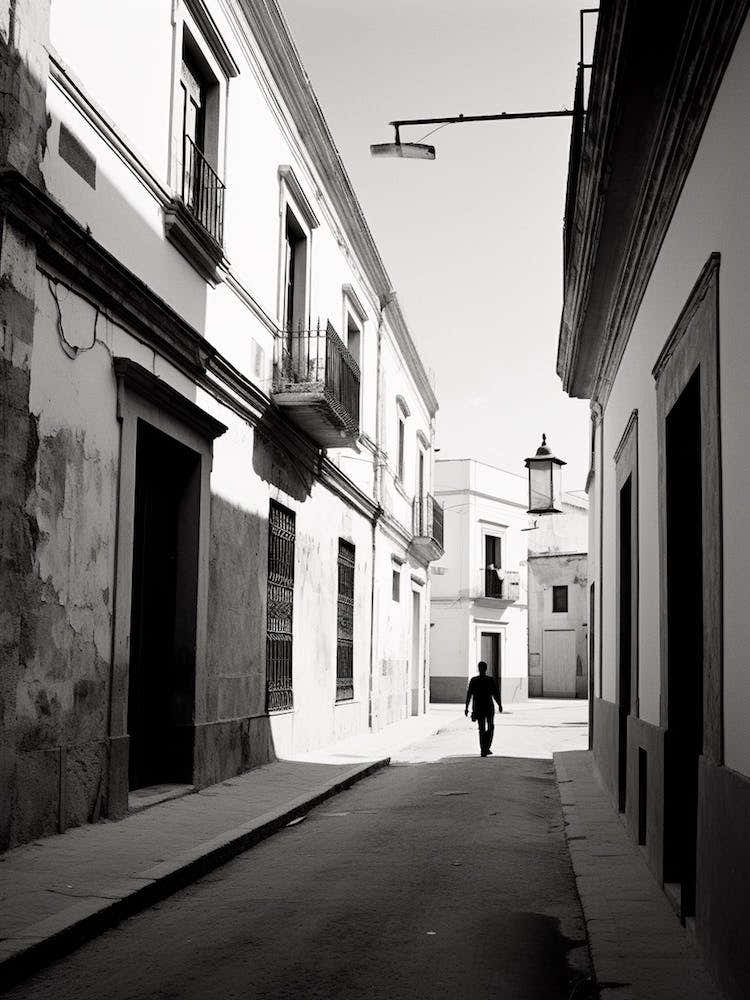 Valladolid, Spain, Black And White Analogue Photography 1
