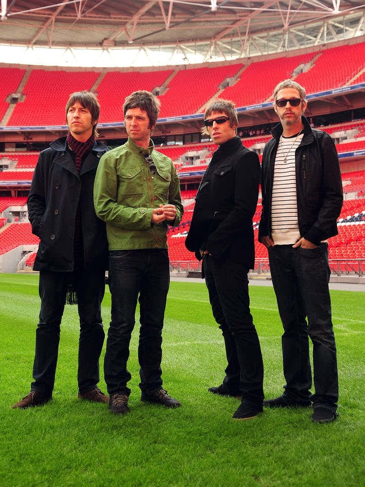 Brit Pop Group Oasis, 2008