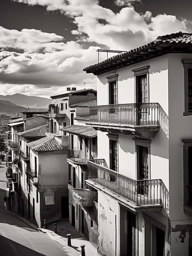 Cuenca, Spain, Black And White Analogue Photography 4