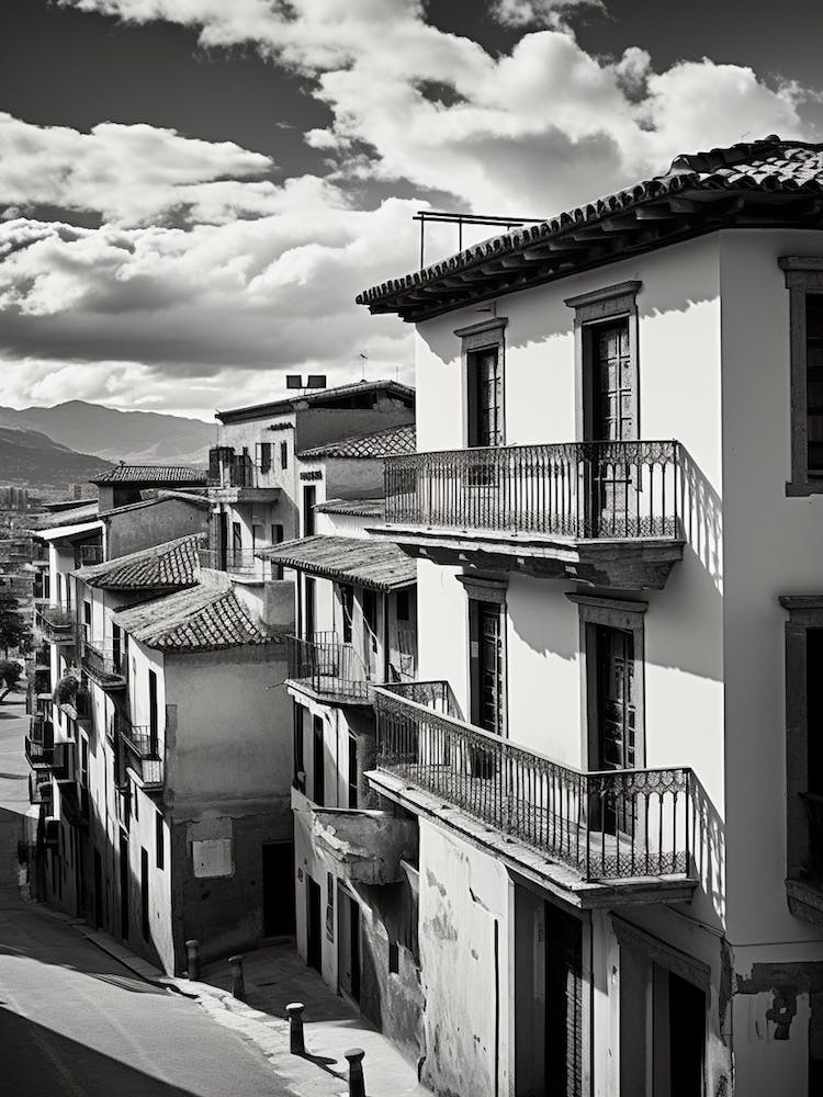 Cuenca, Spain, Black And White Analogue Photography 4