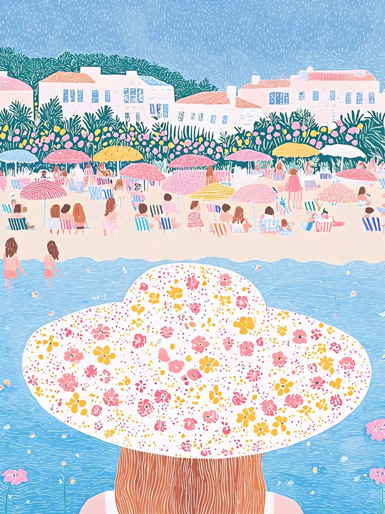 Girl At The Beach 3