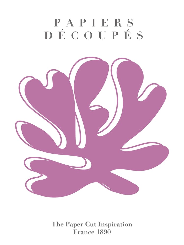 Papiers Decoupes   Cut Out Lilac   Musem Of Modern Art