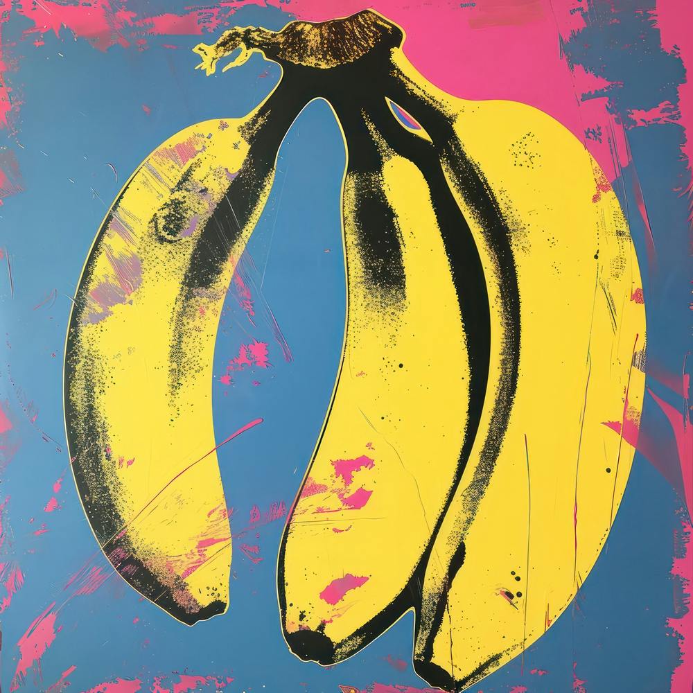 Bananas Pop Art 1