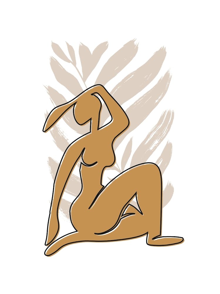 Boho Matisse Inspire Wall Art