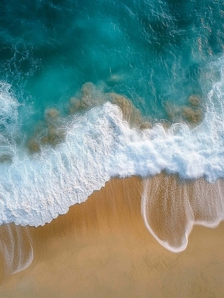 Aerial View Of A Beach 80