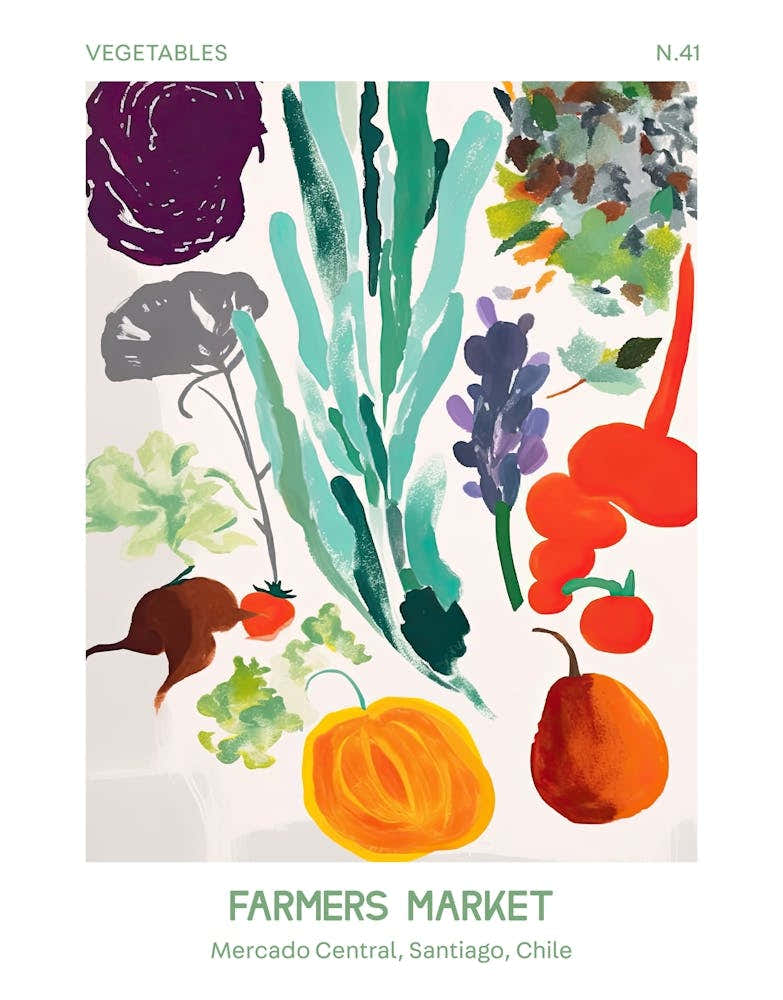 Celery Vegetables Farmers Market 3 Mercado Central, Santiago, Chile