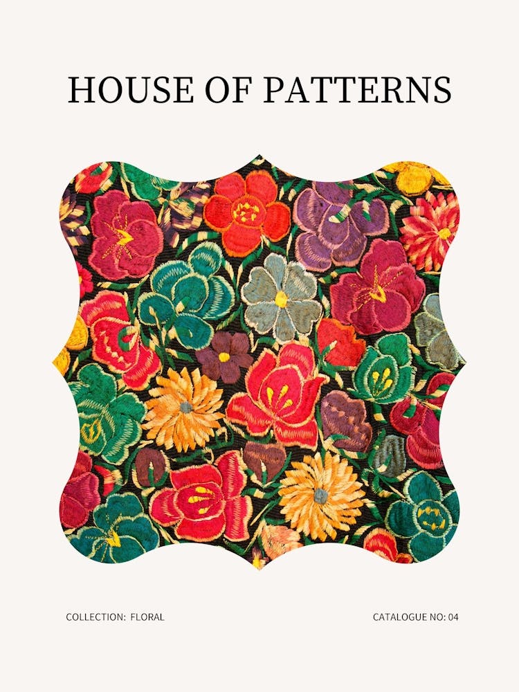 Floral Pattern Poster 4