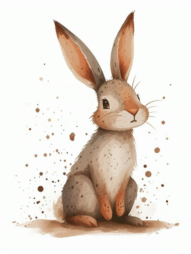 Beveren Rabbit Nursery Illustration 2