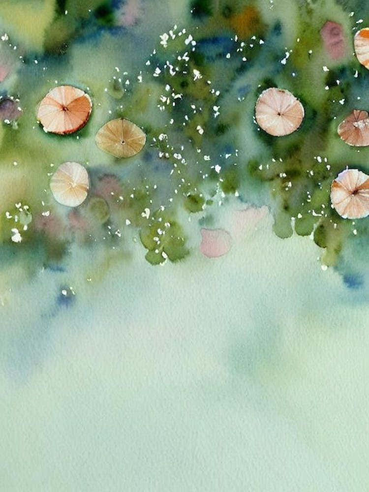 Scallops II Storybook Watercolour