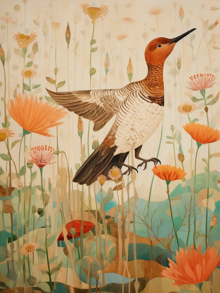 Canvasback 1 Detailed Bird Painting