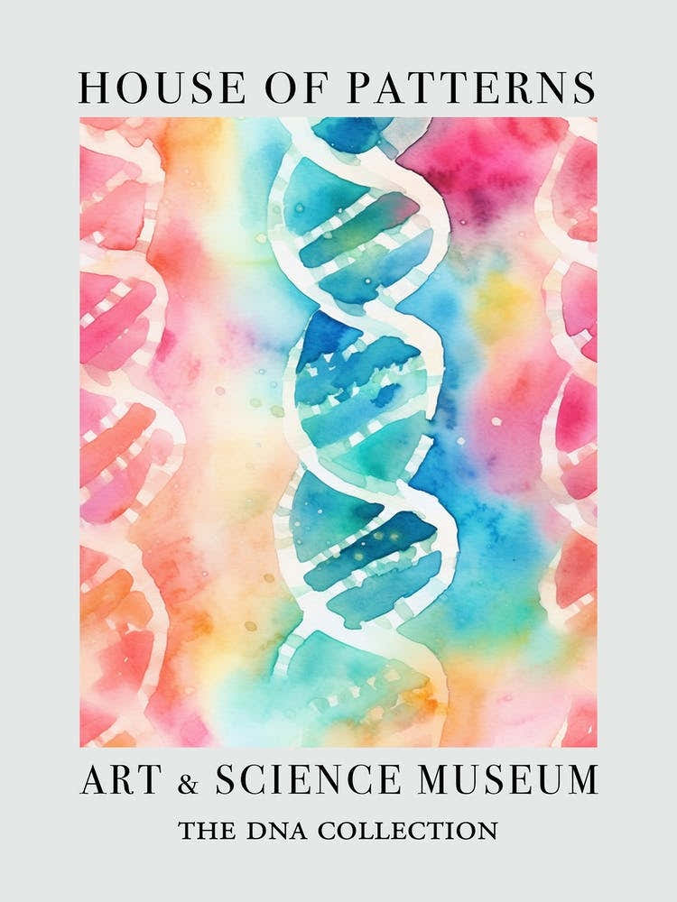 Watercolour Dna 7 House Of Patterns