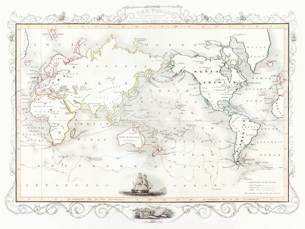The Voyages Of Captain James Cook (1852)