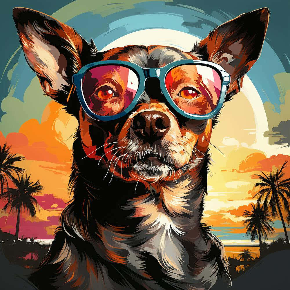 Dog In Sunglasses 5