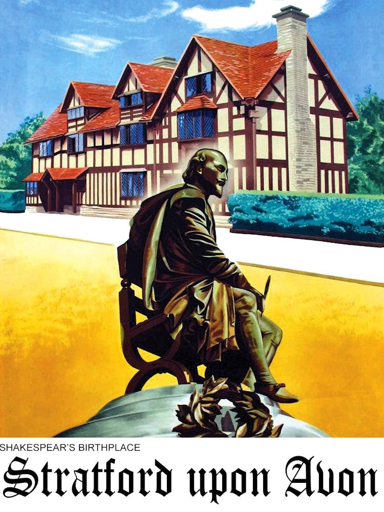 Stratford Upon Avon, Great Britain, Shakespeare Birthday place
