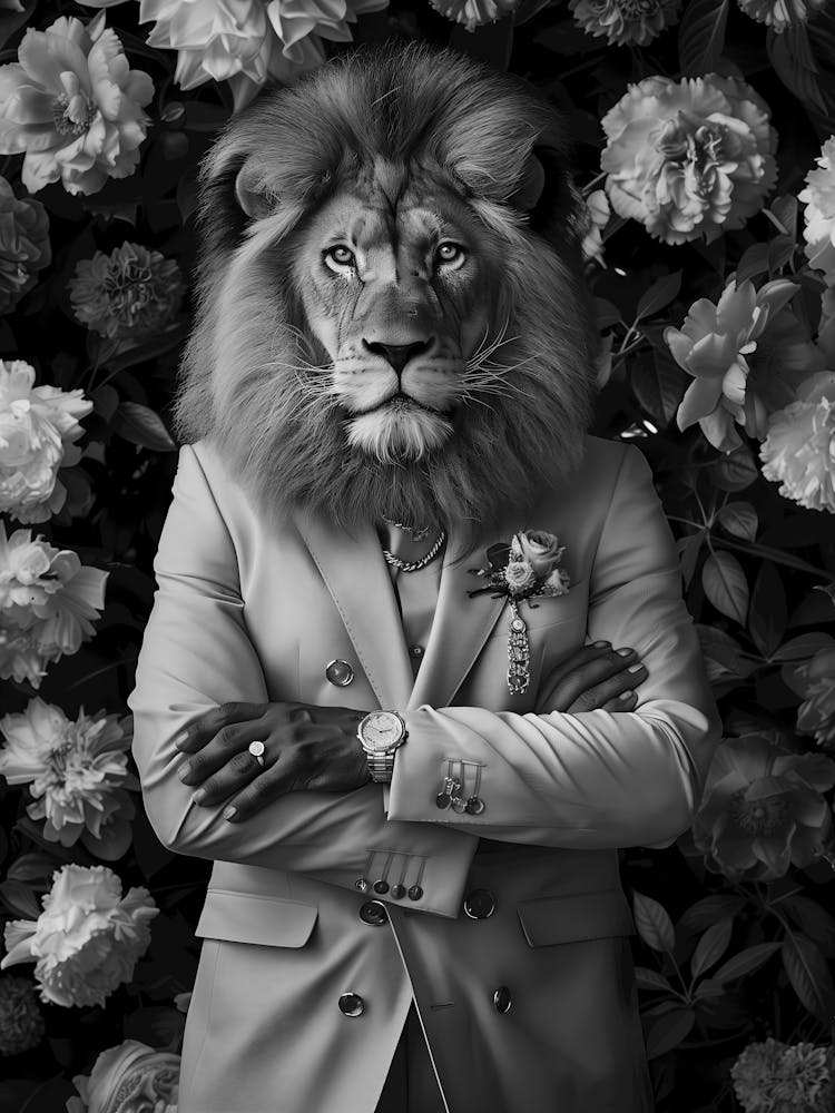 Lion In A Suit 4