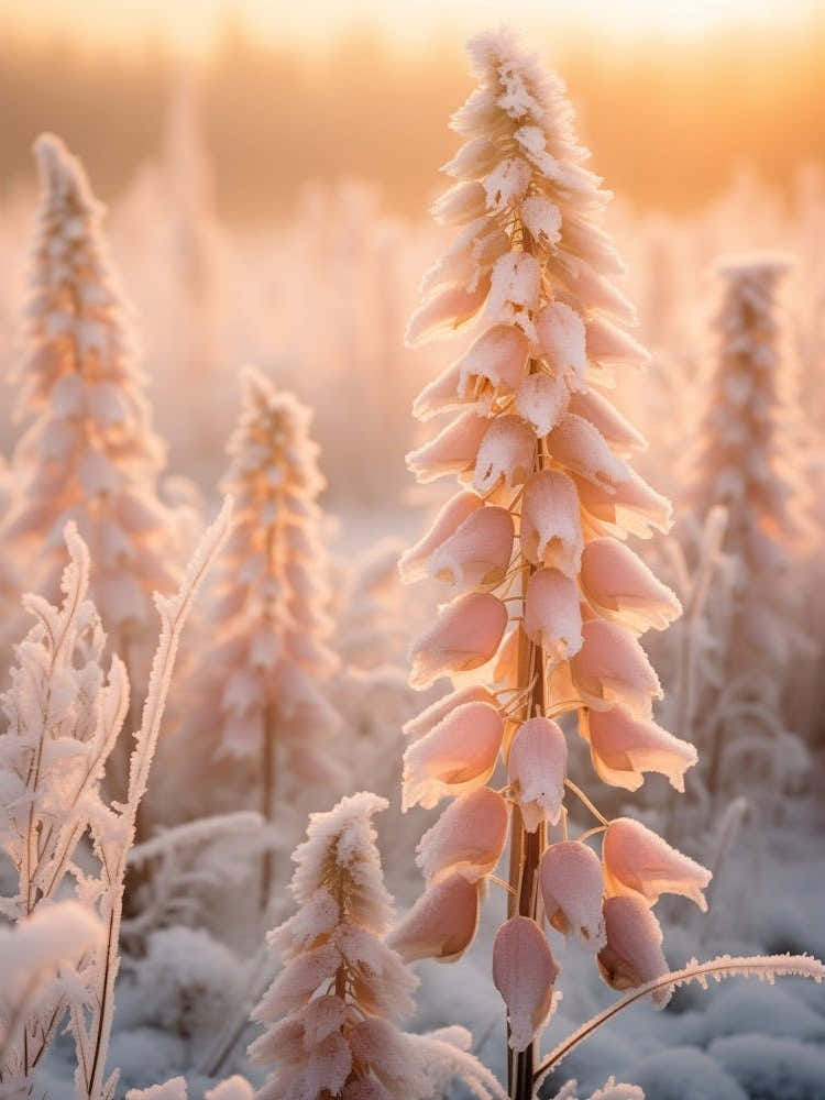 Frosty Botanical Foxglove 1