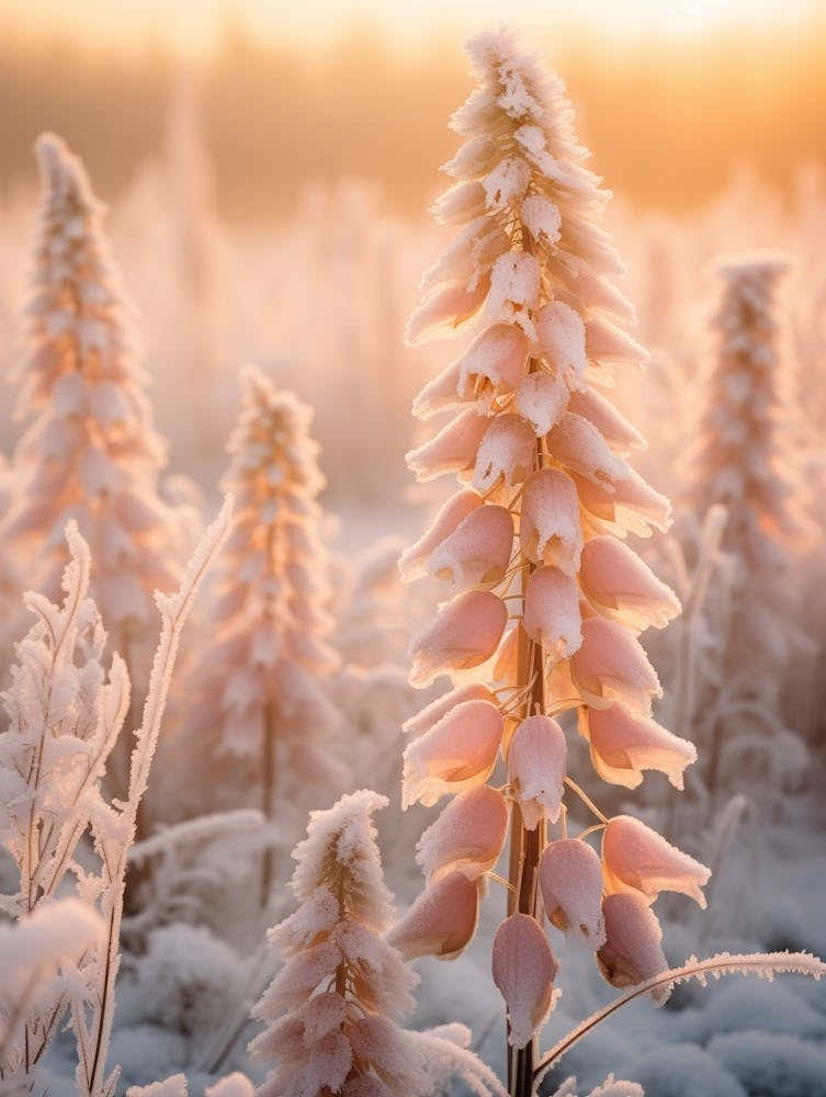 Frosty Botanical Foxglove 1