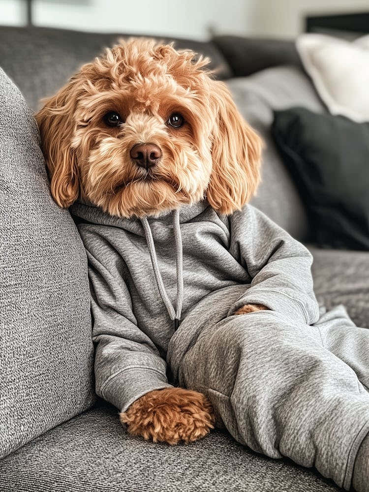 Cavapoo Lazy Day