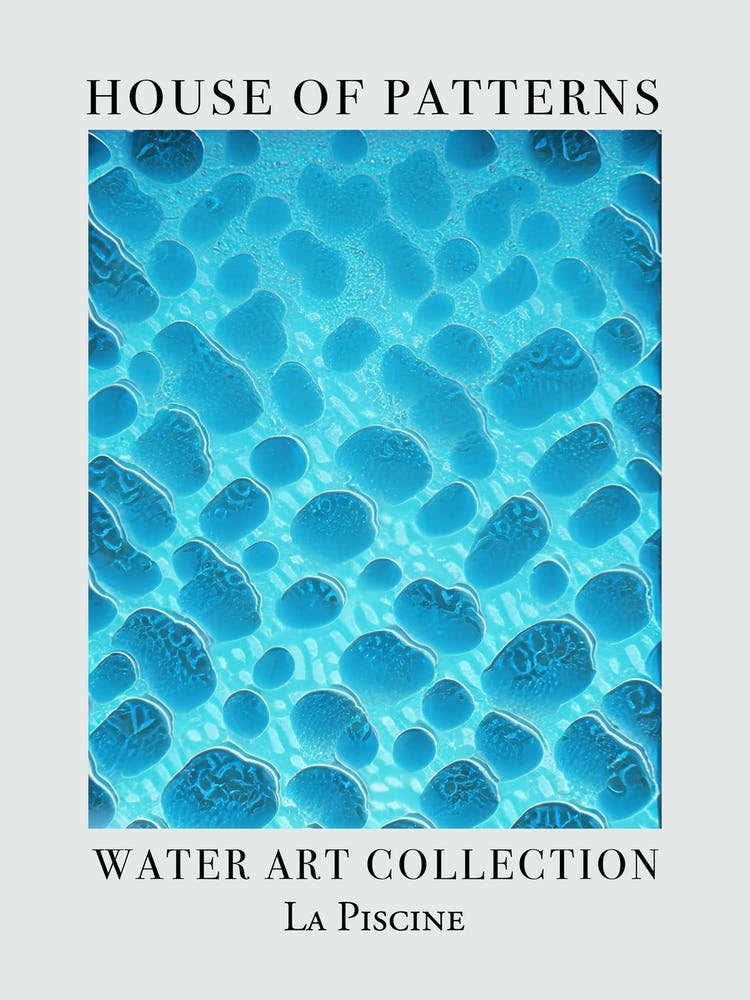 House Of Patterns La Piscine Water 20