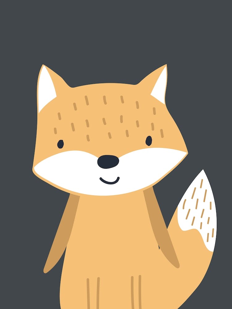 Fox Neutral Navy Kids Unisex