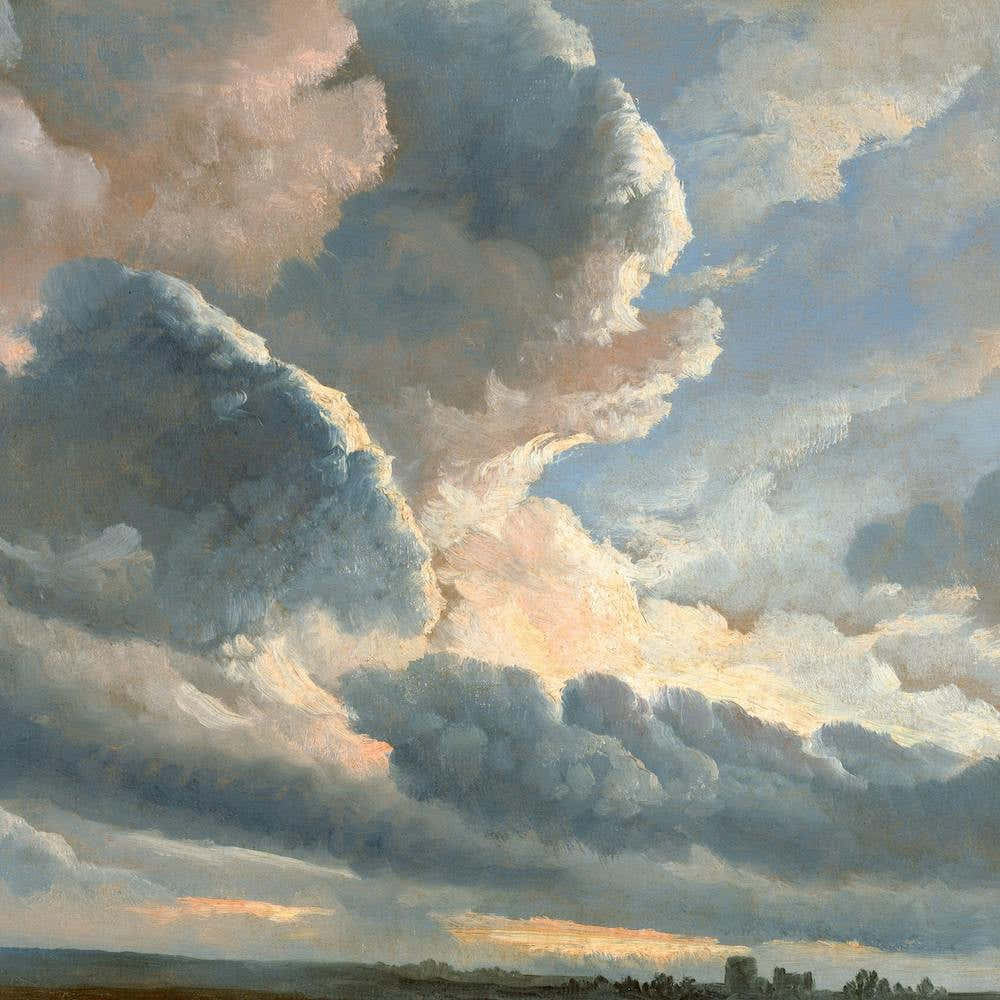 Clouds With A Sunset Rome, Simon Alexandre Clément Denis