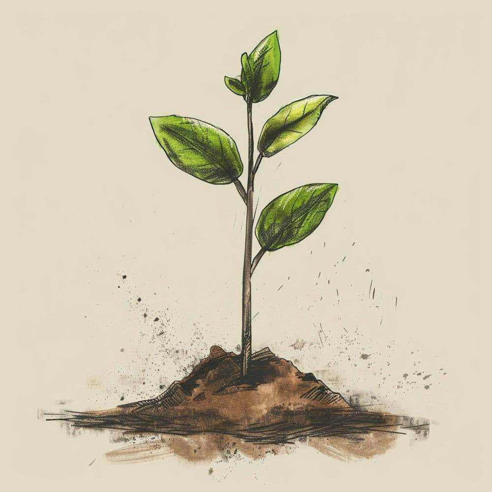 Christianity Growing Plant