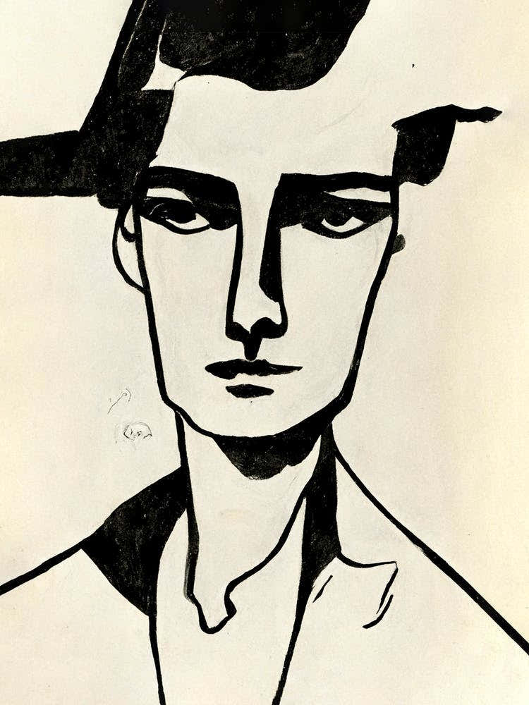 Male Sketch Portrait 2