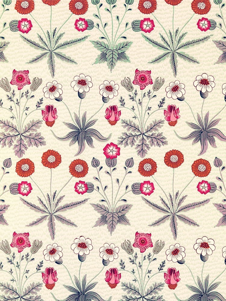 Daisy Pink, William Morris