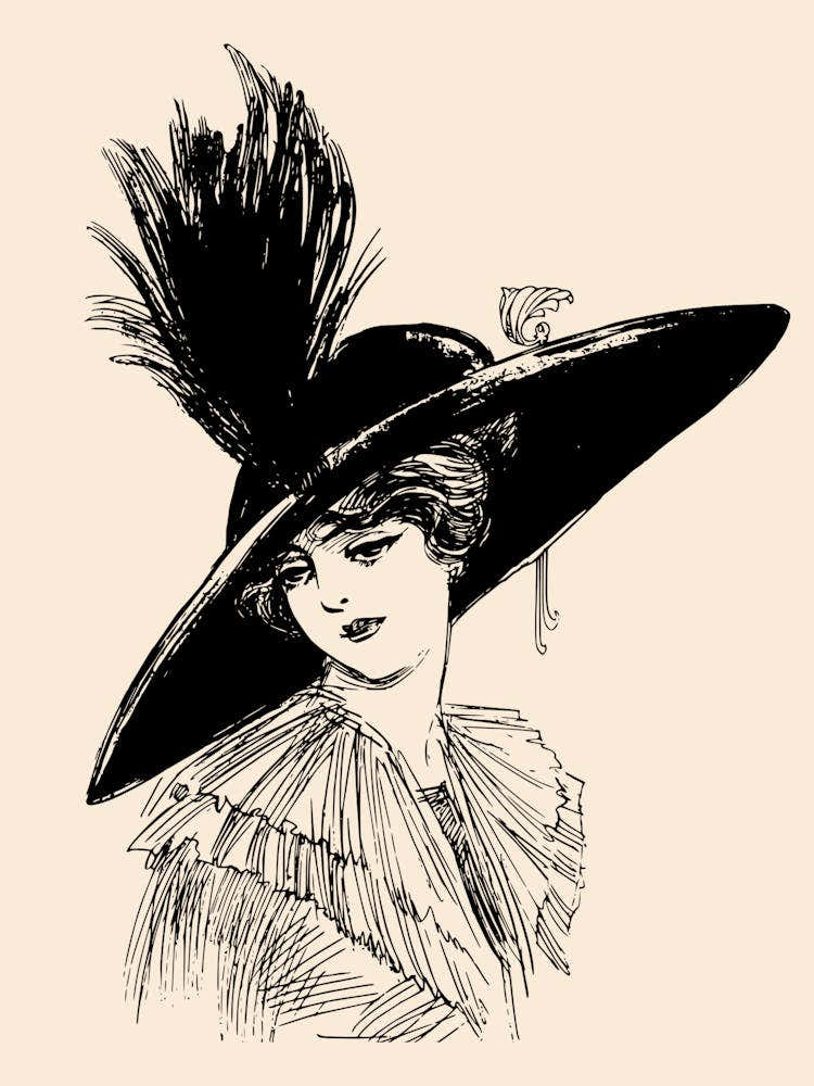 Lady In Hat